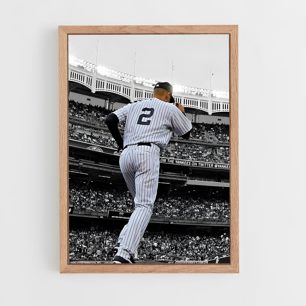 Poster Derek jeter – affiche Baseball (vue 4)